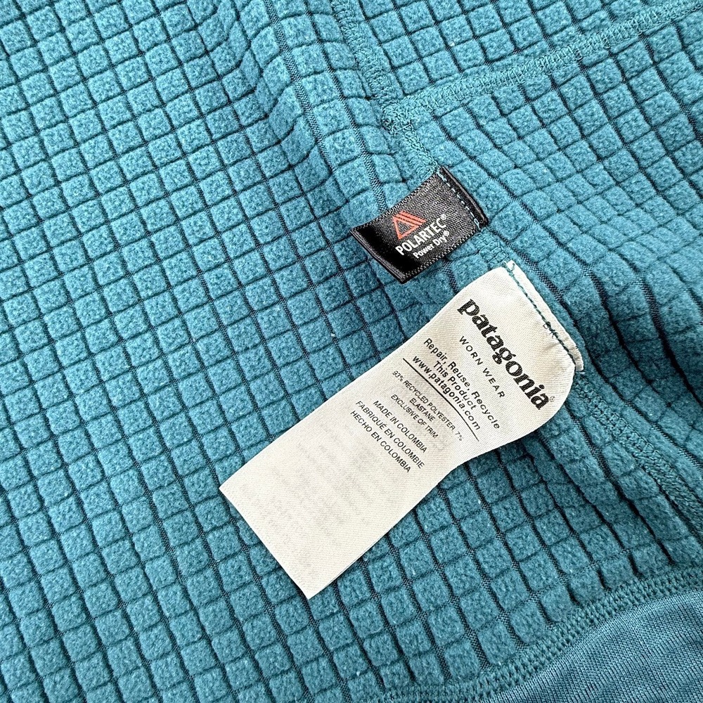 Patagonia Women's Regulator R1 Full-Zip Hoody Jacket Medium Tasmanian Teal - Picture 5 of 12